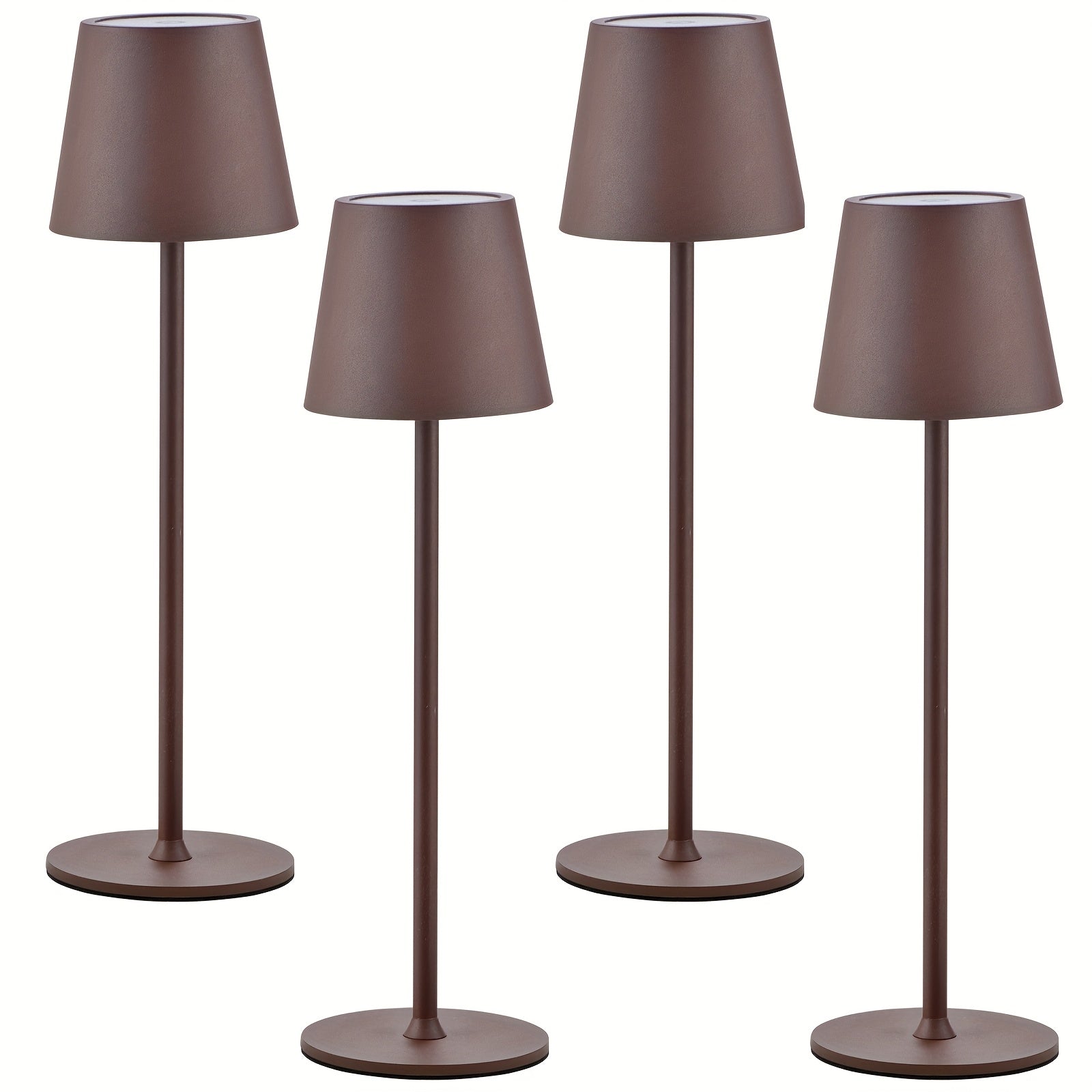 Lámpara de mesa para iluminación de dormitorio y escritorio | 2 L y 5000mAh y Recargable