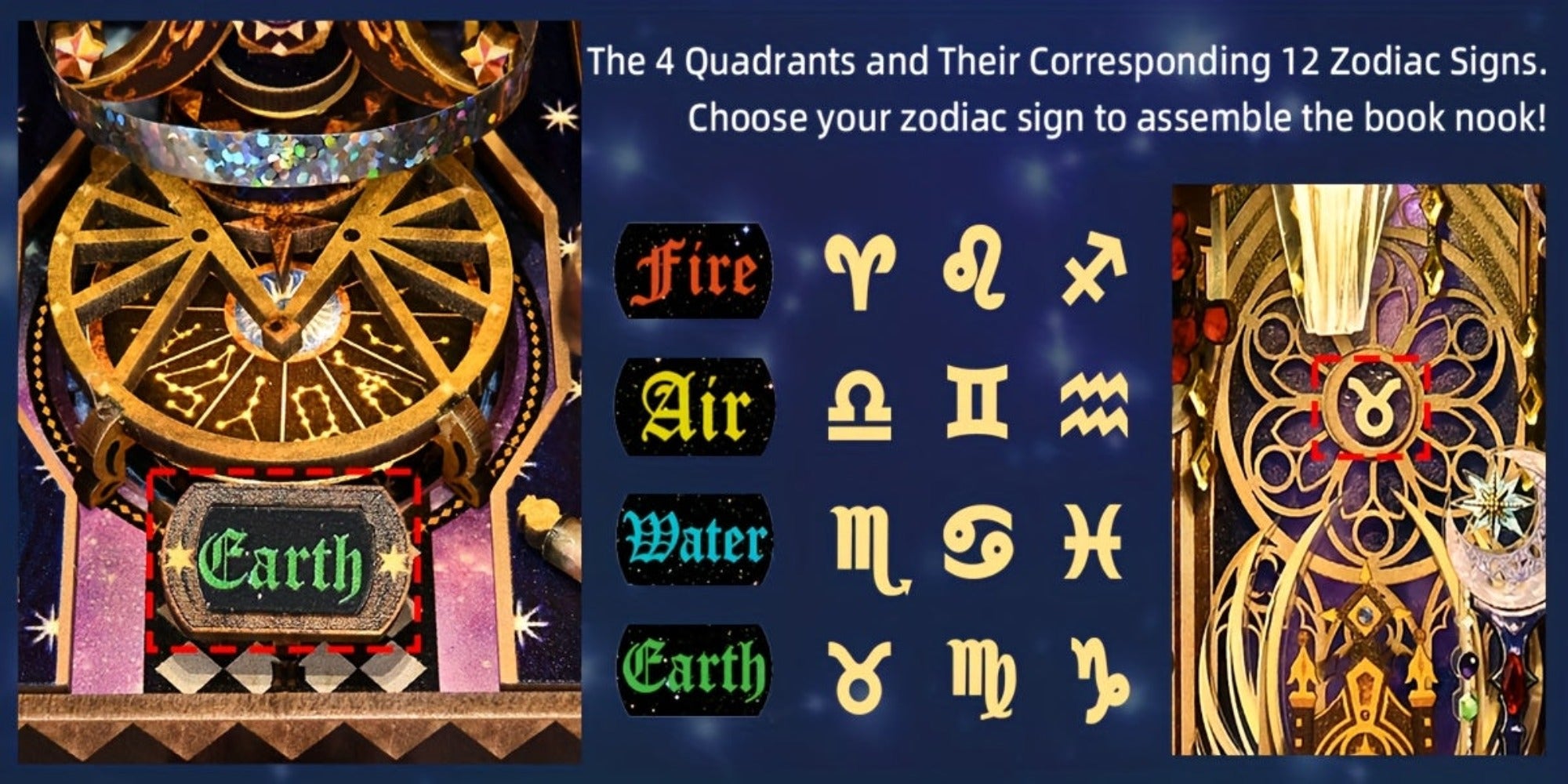 1pc Rompecabezas 3D, Modelo Zodiacal Hecho a Mano. Este Kit de Ensamblaje Presenta Estilos Decorativos con Modelos de Elementos como los Doce Signos del Zodiaco, Tronos, Serpientes y Fénix. Sirve como una Decoración Acogedora para Micro-Oficinas en Casa,