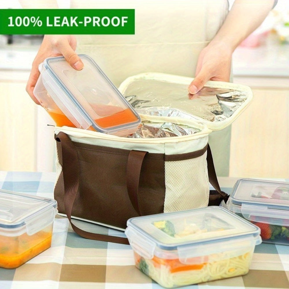 26 Piezas de Recipientes para Almacenar Alimentos, Caja de Salsas Apilable, Juego de Tazones de Cocina (13 Cajas + 13 Tapas) - Contenedores de Plástico Herméticos con Tapas - Aptos para Microondas y Congelador, Cajas para Almuerzo