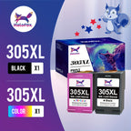 Cartucho de tinta | Cartuchos de tinta compatibles con HP 305 (juego de cartuchos XL) para impresoras HP DeskJet 2720e 4120e HP Envy 6000 6420e
