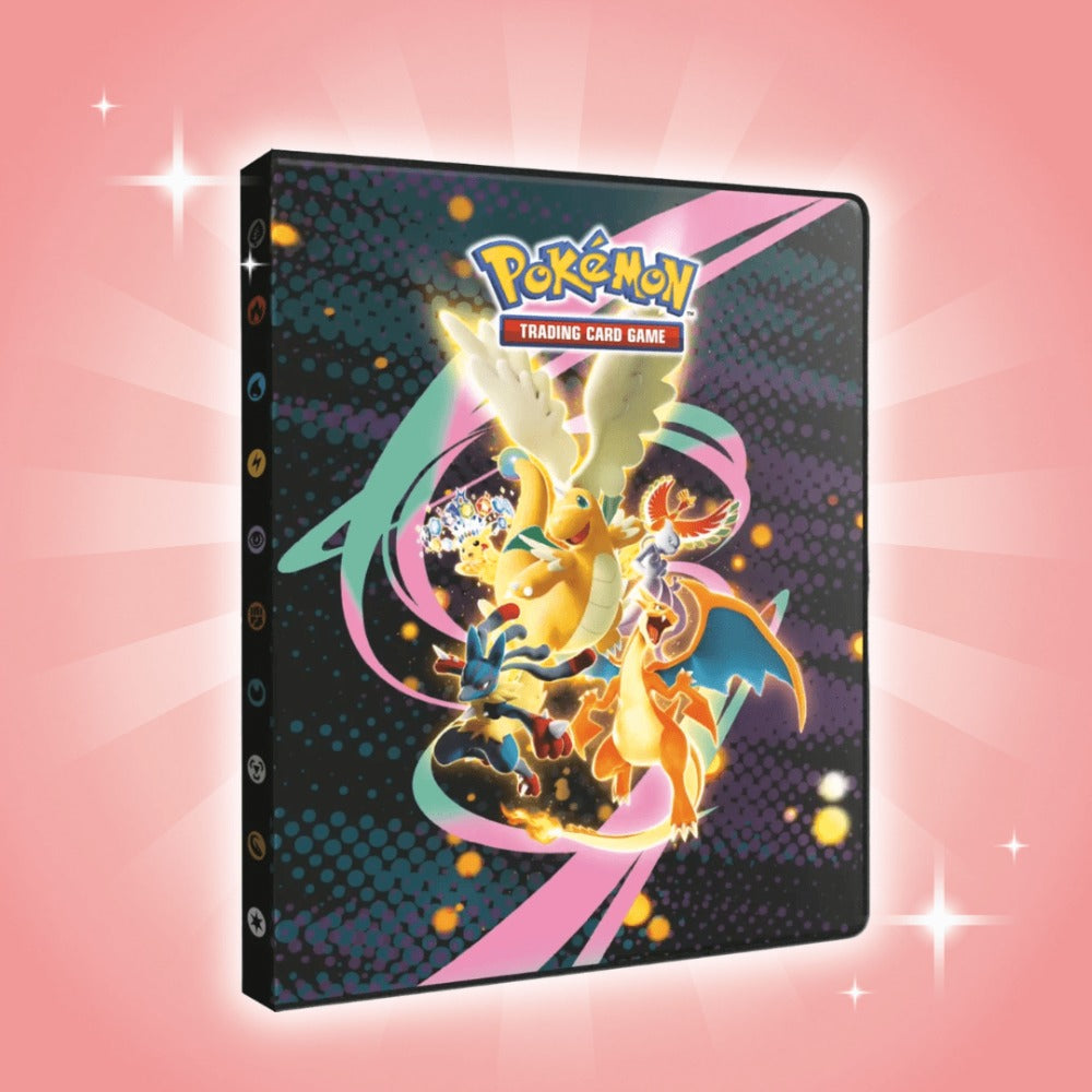 Pokémon Héroes Ascendidos – Héroes Exaltados Cartera de 9 Bolsillos | Carpeta de Colección ME02.5