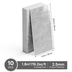 Panel de pared autoadhesivo 100 piezas | Cocina baño salón y renovación DIY