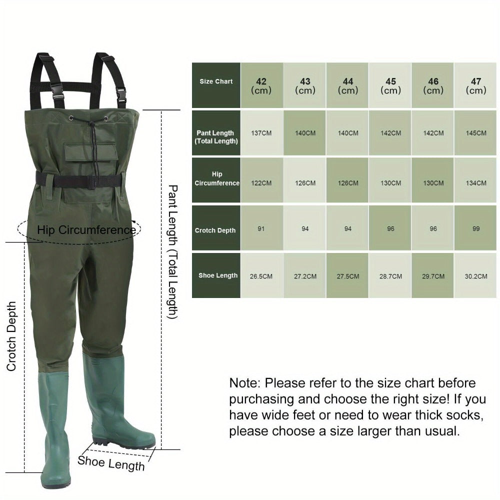 Pantalones de Pesca para Hombre, Material de PVC para Mujer, Neoprenes para Pescar, Granjas, Trabajos de Construcción