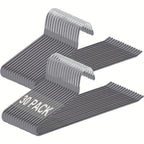 Perchas para ropa | 30 piezas de perchas para pantalones de metal dorado, perchas para pantalones de extremo abierto, almacenamiento de ropa