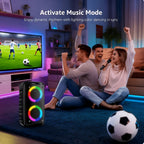 Altavoz Bluetooth para música en casa y al aire libre | 2400mAh