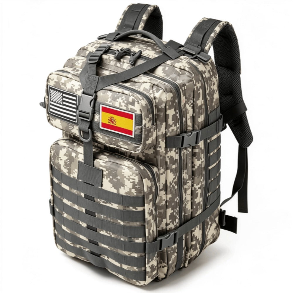 Mochilas táctica 45L Gran Capacidad Mochila Crossfit Plegable Mochila para acampar,mochilas de senderismo, trekking mochila para viajes