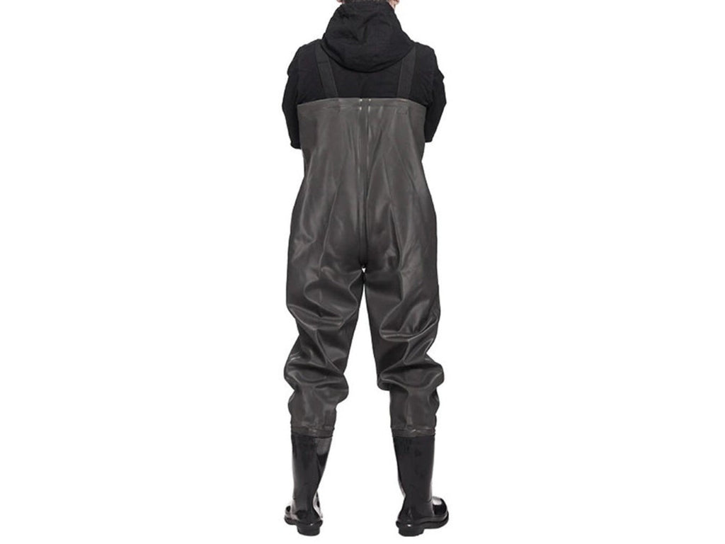 Botas de Vadeo Impermeables para Pesca, Botas de PVC Duraderas para Pesca y Trabajo en Agua, Vadeo con Correas Ajustables, Vadeo Protector con Suela Antideslizante, Alta Resistencia a Daños Mecánicos, Vadeo Profesional para Pesca y Nadar, Botas Cómodas pa