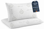 COMFORT SLEEP | Almohada Viscoelástica Aloe Vera con núcleo ajustable y funda transpirable para cuello y descanso diario – Almohada viscoelástica made in Spain para dormir de lado, boca arriba o boca abajo