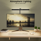 Lámpara de mesa para iluminación de dormitorio y escritorio | 24W y 5 colores y metal y Ajustable