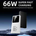 Batería externa | Batería Externa Portátil de 50000mAh, Carga Rápida Bidireccional, Batería de Respaldo de Energía de Emergencia para Exteriores