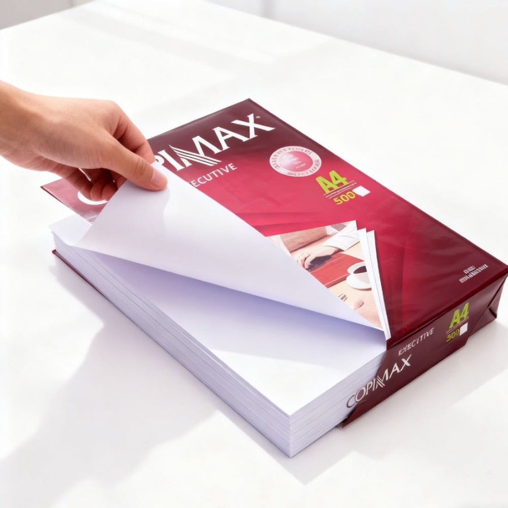 Papel de impresión A4, adecuado para impresión de oficina, estudiantes, impresión doméstica, blanco, 1 paquete de 500 hojas, 500 hojas/1000 hojas/2500 hojas,