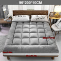 Cubrecolchón, Cubrecolchón Acolchado Ajustable Extrasuave y Transpirable para Espalda, con Bandas Elásticas Fuertes, Relleno y Cubierta de Poliéster de Felpa Suave, Transpirable, Comodidad de Lujo para Todas las Estaciones para Dormitorio, Habitación de I