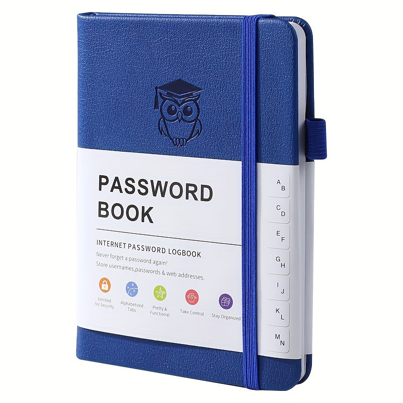 Cuaderno de contraseñas | Organización de accesos hogar y oficina