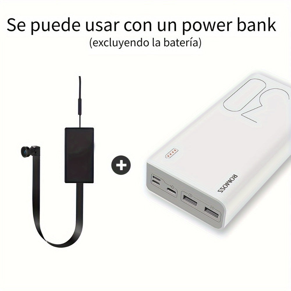 Memoria opcional de 16GB/32GB/64GB, cámara WIFI HD 1080, modo DIY, compatible con control remoto por aplicación de móvil, grabación y vídeo, portátil, fácil de usar, compatible con tarjeta TF, grabación en bucle, modo AP, detección de movimiento, recordat