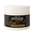 Crema Facial Antirrugie con Cúrcuma y Vitamina E – Hidratante y Regeneradora con Mantequilla de Karité – Anti-Envejecimiento para Piel Seca y Grasa – Hombres y Mujeres – 50ml