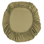 Sábana bajera ajustable para camas de 90/135 /150 x 200cm – Suave, cómoda y transpirable. 50% Microfibra de Poliéster y 50% Algodón ultrasuave. Ideal para colchones de entre 15 y 25 cm de altura