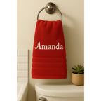 Toalla de baño personalizada con nombre, hermosamente bordado, toalla personalizada con nombre, toalla de baño