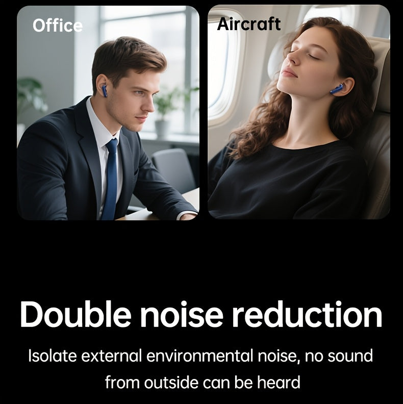 Auriculares Bluetooth | Auriculares inalámbricos Acer OHR548 con cancelación de ruido de mar profundo de 52 dB, diseño intrauditivo, tecnología
