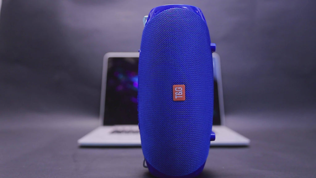 Altavoz Bluetooth | Altavoz Estéreo Inalámbrico Portátil TG534 con Clasificación IPX4 y Doble Altavoz, TWS Estéreo Manos Libres para