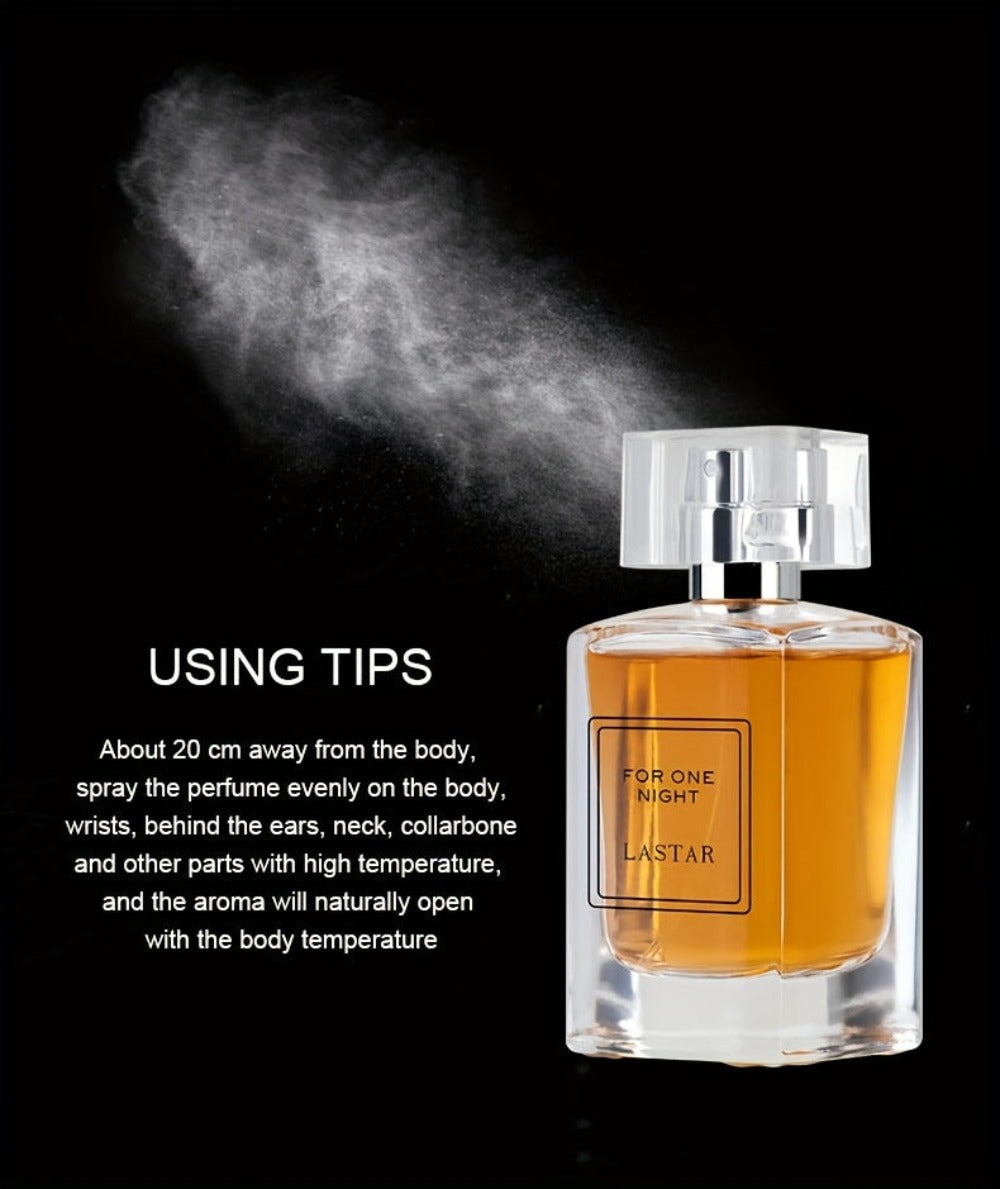 Perfume para Mujer, Fragancia Duradera con Notas de Vainilla Cálida y Grosella Negra, Dulce Floral y Frutal Eau De Parfum en Aerosol EDP, Envase con Botella Rosa Brillante, Regalo para Ella, 50ml
