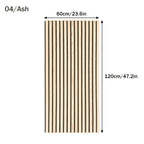 Paneles acústicos de fieltro y madera de 2/4 piezas de 120×60 cm, eficaces para el aislamiento acústico y la reducción de ruido para crear un espacio tranquilo y cómodo. Calidad prémium, fácil instalación, ideales para salas de estar, salas de reuniones y