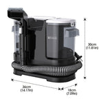 Lubluelu 600W Potente Aspiradora de Limpieza de Puntos | Súper Succión de 20Kpa, Mayor Capacidad de Limpieza, Radio de Trabajo de 6.7M, Diseño de Tanque de Agua Dual (1L + 1.75L), Limpieza de 3 Acciones, Removedor de Manchas No Químico Para Alfombras, Mas