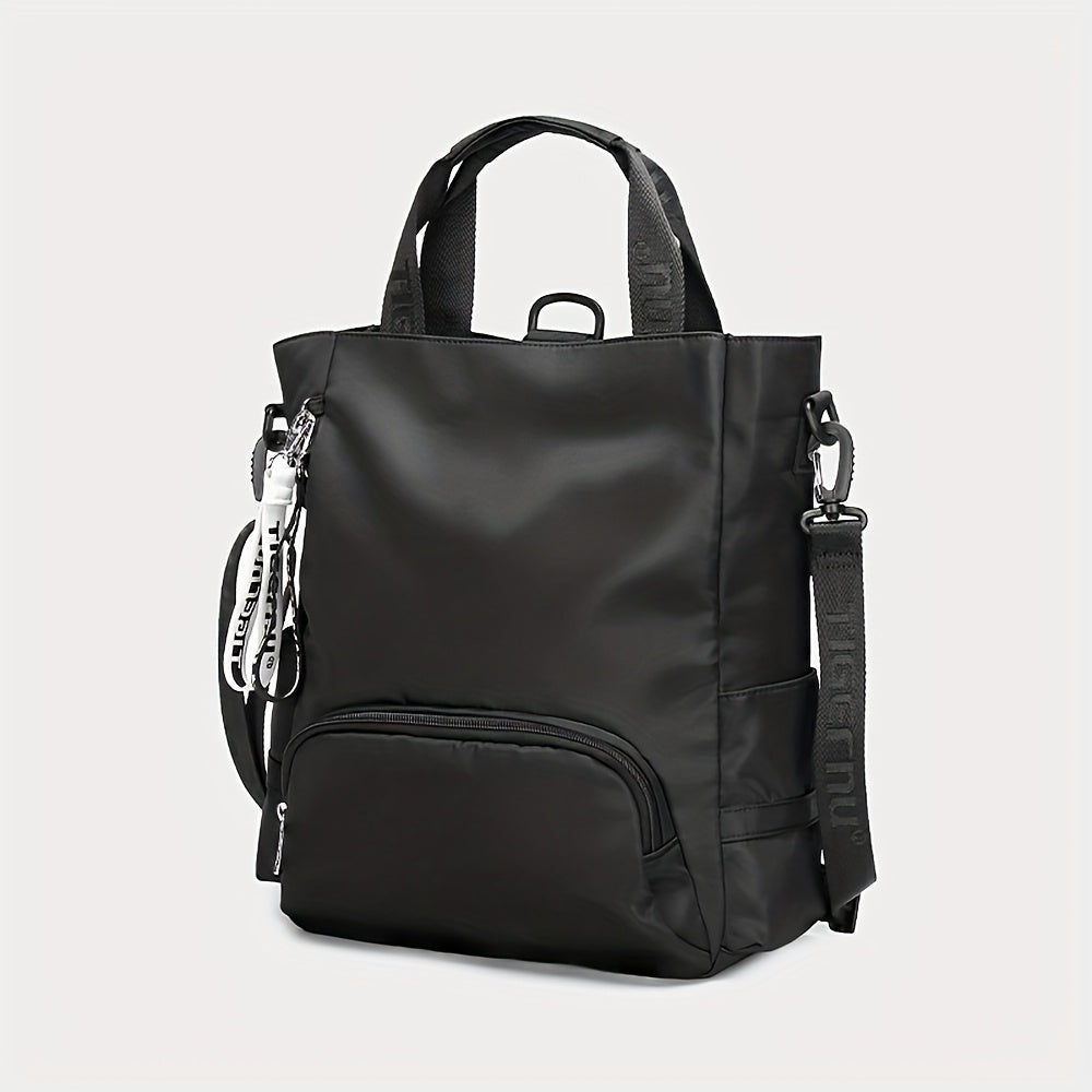 Mochila espaciosa para mujer, diseño casual ligero, versátil para viajes de negocios cortos, apta tanto para hombres como para mujeres, y se puede usar como una bandolera de un solo hombro
