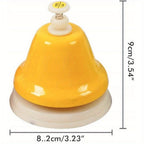 Campana de 8 Tonos C D E F G A B C con Colores Brillantes, Fácil de Tocar para el Desarrollo Musical y la Inteligencia - 8X Presión Manual
