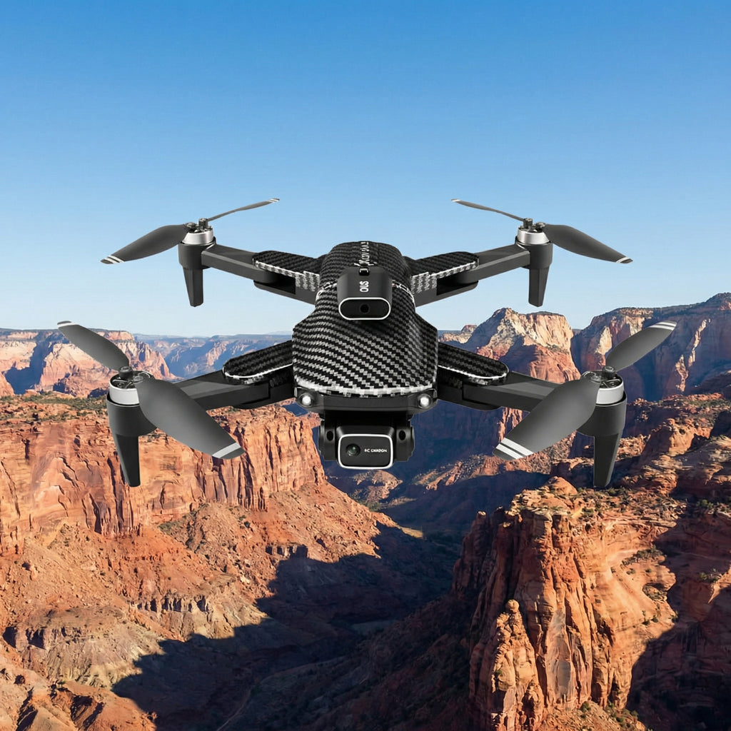 El dron K611 MAX cuenta con baterías duales y cámaras duales, posicionamiento de flujo óptico, despegue con un clic, hover automático, resistencia al viento fuerte y evitación inteligente de obstáculos, lo que lo hace diseñado específicamente para la foto