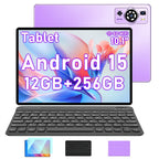 Tabletas Android | Tablet UXD A5 Android 15 con pantalla IPS de 10.1 pulgadas, 12GB de RAM, 256GB de ROM + Soporte de Expansión de 1TB
