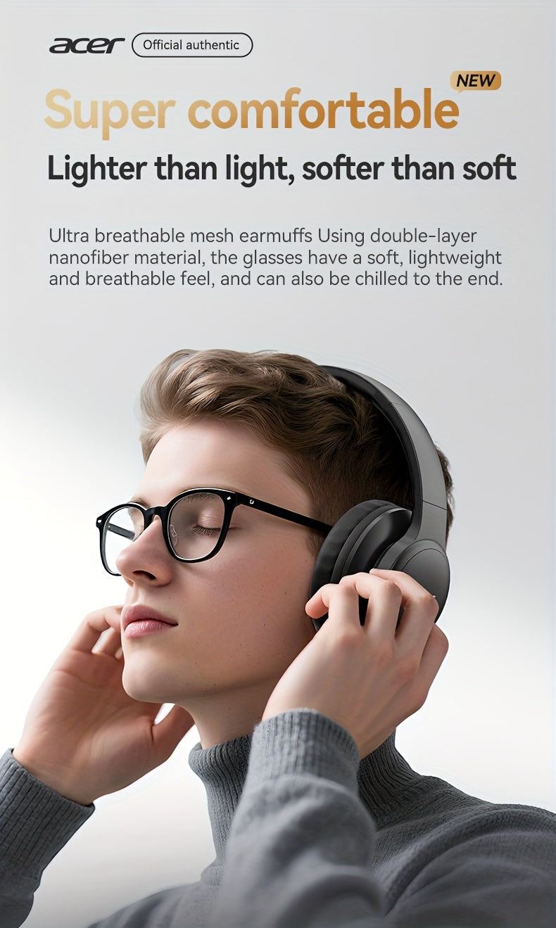Auriculares Bluetooth para música, llamadas y deporte | Plegable