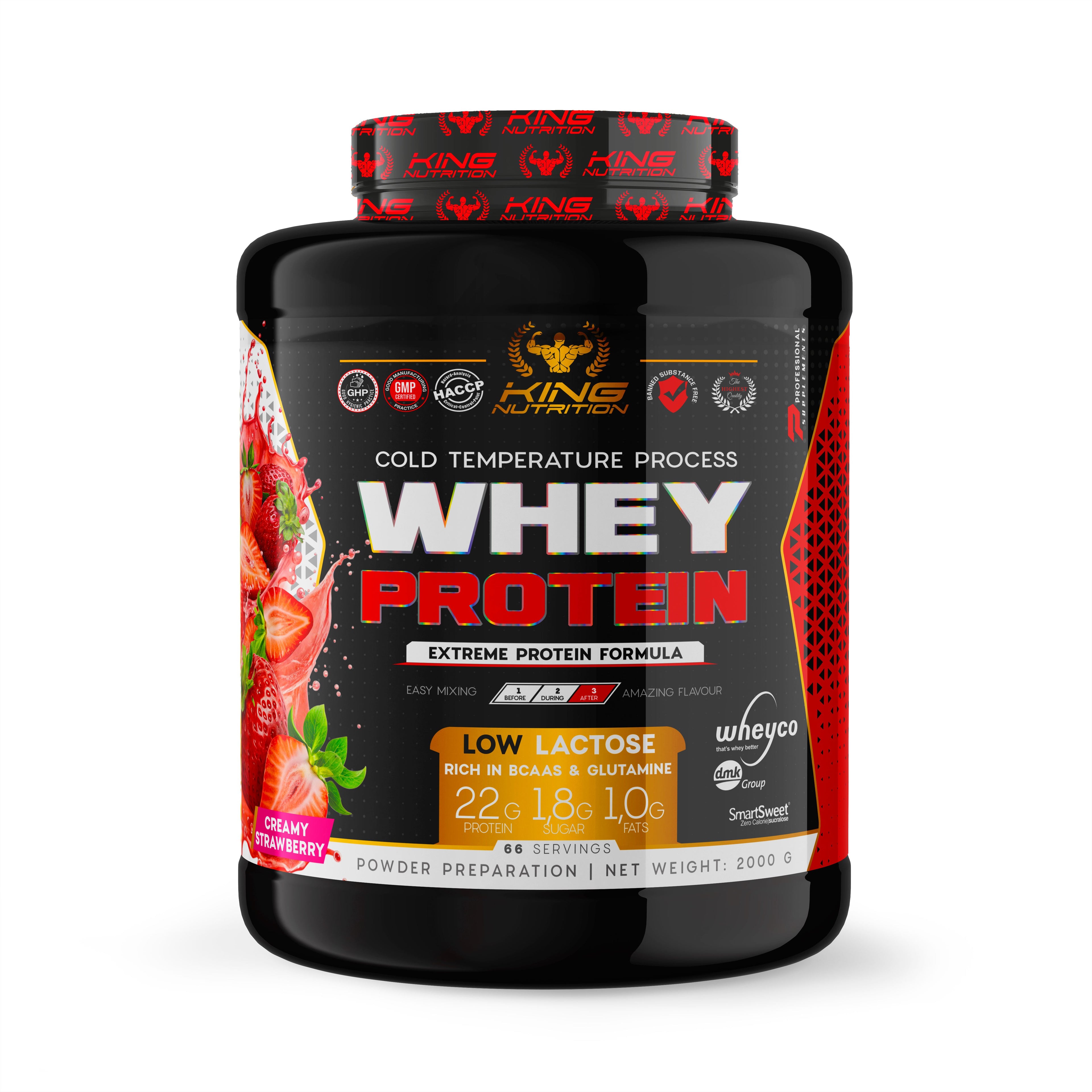 King Nutrition Whey 2kg Proteína de suero