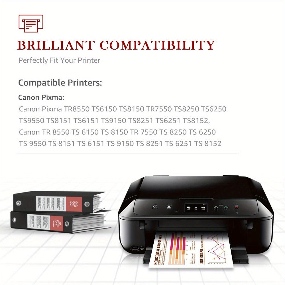 Cartuchos de impresora compatibles PGI-580 CLI-581XXL para Canon 580 581 Multipack para Canon Pixma TS705 TR8550 TS6150 TR7550 TS6250 TR8500 TS8251 TS6350 TS9550 TS6151 TS9551 (10 unidades)