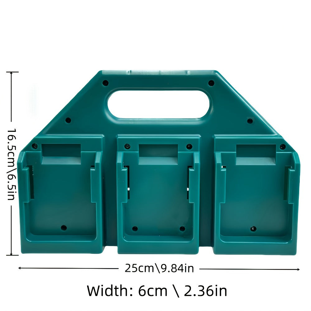 Estuche para baterías de herramientas Makita para banco de trabajo garaje y transporte | diseño funcional
