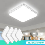 Panel LED de techo moderno de bajo perfil | Baño, cocina y dormitorio
