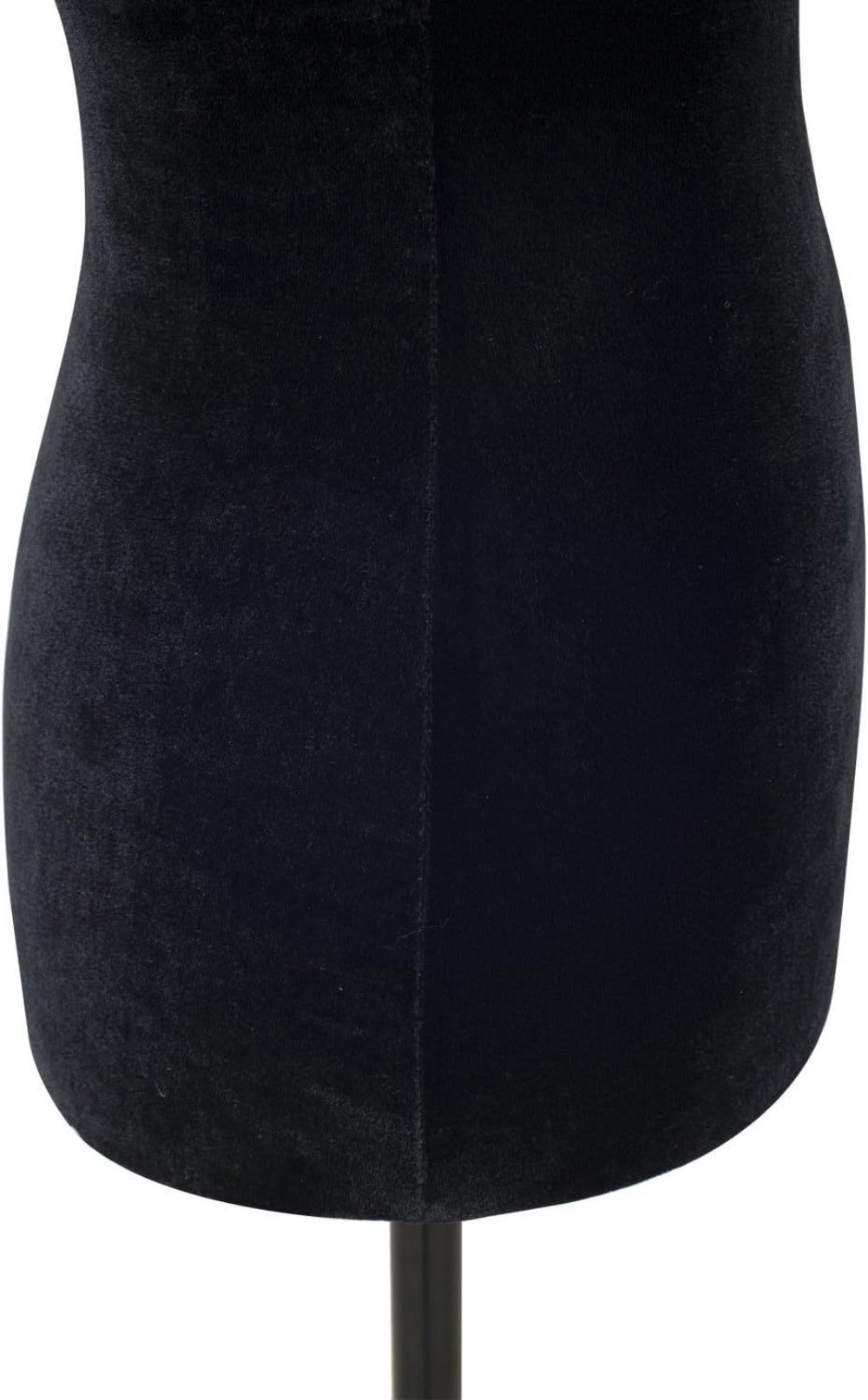 Maniquí de Costura Femenino Ropa Maniquí de Costura Ajustable a 130-168 cm con Trípode de Madera para Fotografía de Moda Exposición de Prendas Negro