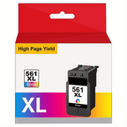 Cartuchos Canon 560XL 561XL compatibles, negro y tricolor