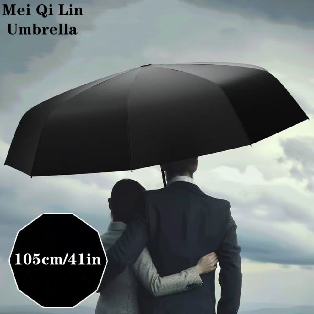 1 y 2 Especificaciones Opcionales, Paraguas Plegable con Hebilla Totalmente Automática, y Protección Solar, Adecuado Tanto para Hombres Como para Mujeres, Paraguas de Viaje, Con un Diámetro de 106cm/41.2 pulgadas Cuando Está Abierto, Robusto y Duradero, P