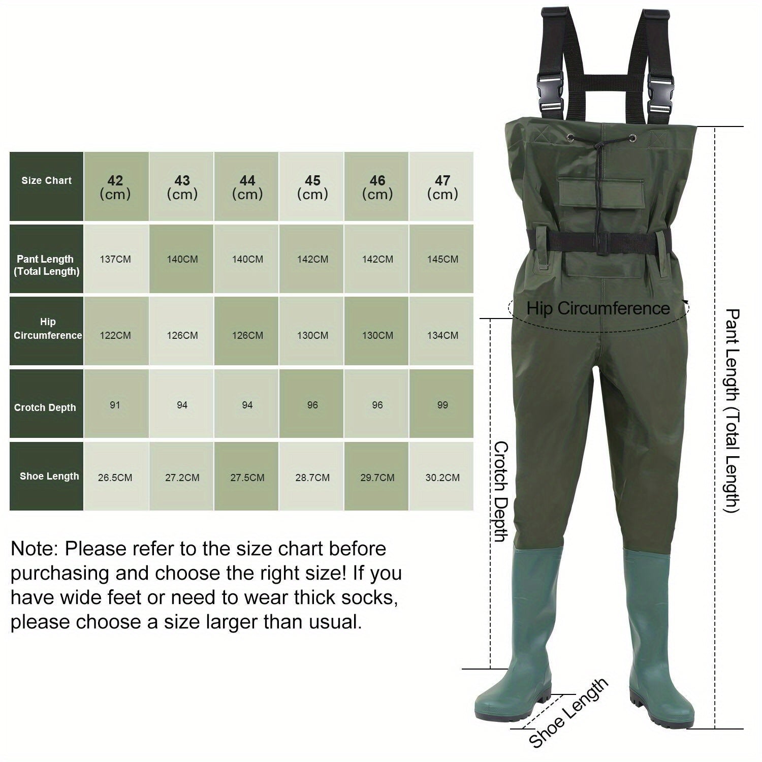 Pantalones de Pesca para Hombre, Material de PVC para Mujer, Neoprenes para Pescar, Granjas, Trabajos de Construcción