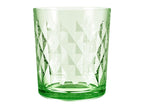 Juego de 6 Vasos de Vidrio, 360ml, Estilo Retro, Surtido de Colores Arcoíris, Ideales para Regalo de Navidad, Cócteles, Agua o Jugo, Vajilla Elegante para el Hogar
