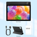 Tablets | Tableta Android 15 de 10.1 pulgadas, 12(3+9)GB RAM, 64GB ROM, con teclado, ratón, lápiz óptico y funda protectora, pantalla IPS de
