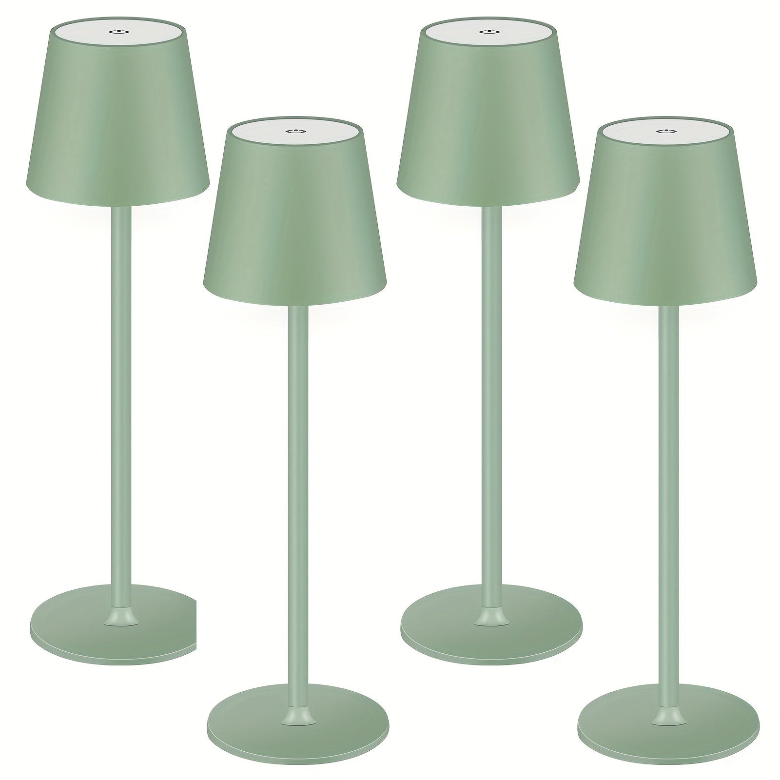 Lámpara de mesa para iluminación de dormitorio y escritorio | 2 L y 5000mAh y Recargable