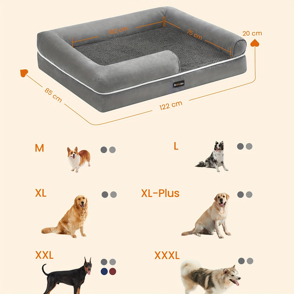Cama para perros 20 cm | Descanso cómodo en casa