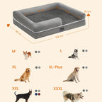 Cama para perros 20 cm | Descanso cómodo en casa