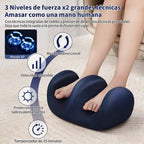 YUNSHAW Máquina de Masaje para Pies con Calor, 3 Niveles de Calor y 3 Modos, Masajeador Shiatsu para Pies y Piernas, Amasamiento y Rodadura para Pies, Pantorrillas, Tobillos, Piernas, Plantar, Regalo de Masaje para Mamá/Papá/Mujeres/Hombres (Con Control R