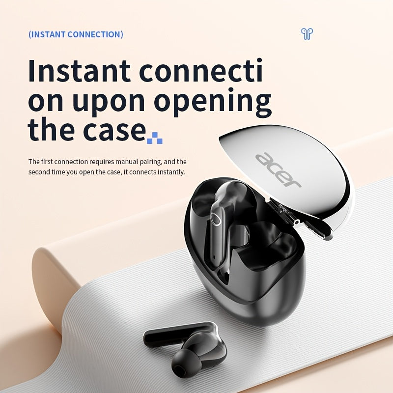 Auriculares Bluetooth Acer TWS in-ear con graves y baja latencia