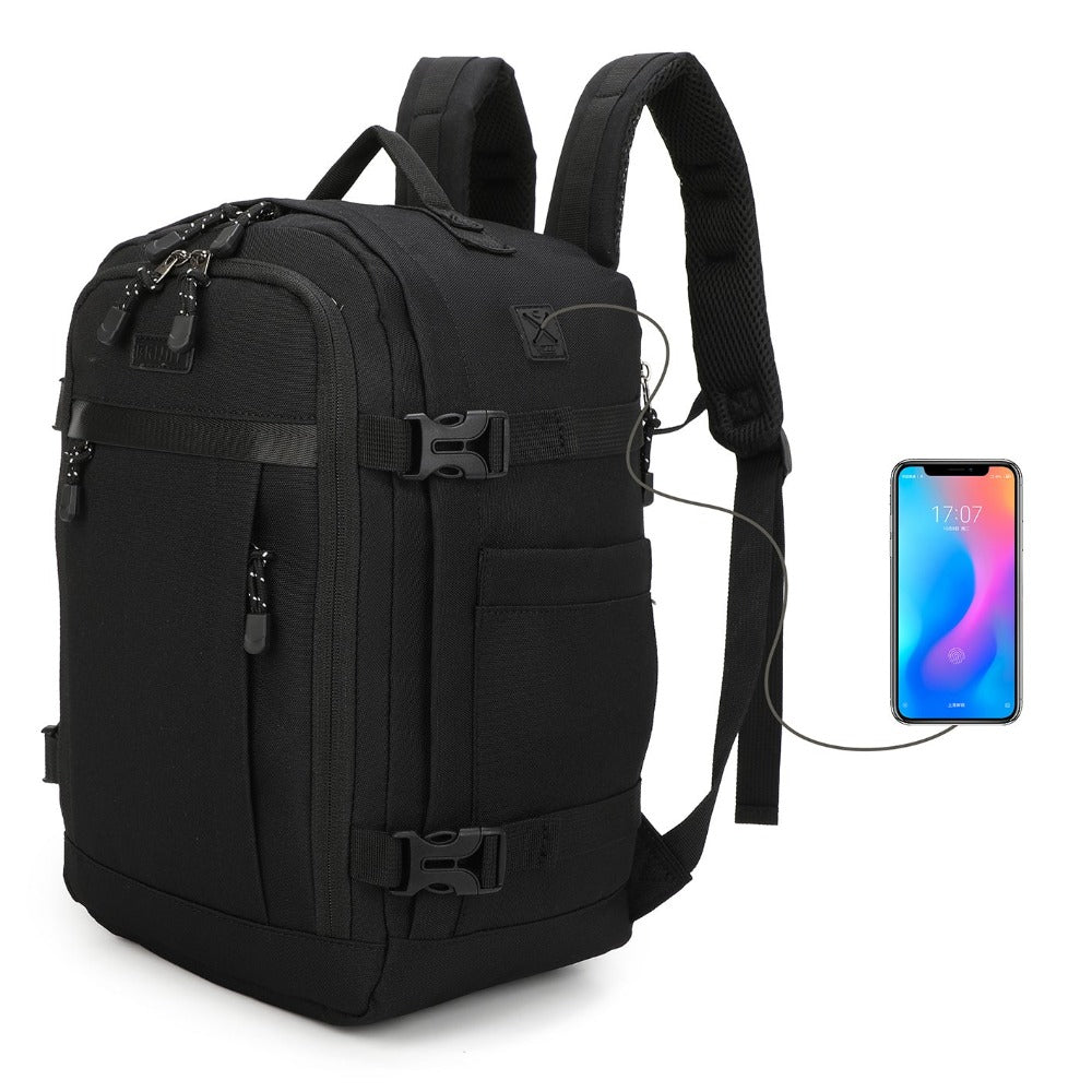 Mochila de cabina 40 x 20 x 25 cm (20 L) | Mochila ideal para viajes en avión | Mochila de cabina para hombre y mujer para el trabajo, viajes, senderismo y escuela