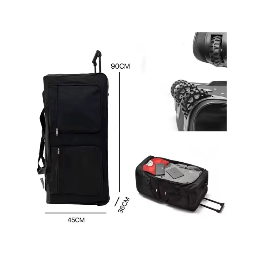Bolso con ruedas Oxford , Maleta ultraligera de gran capacidad para equipaje rodante de 32/40 pulgadas, Maleta de viaje para estudiantes, viajeros, profesionales.