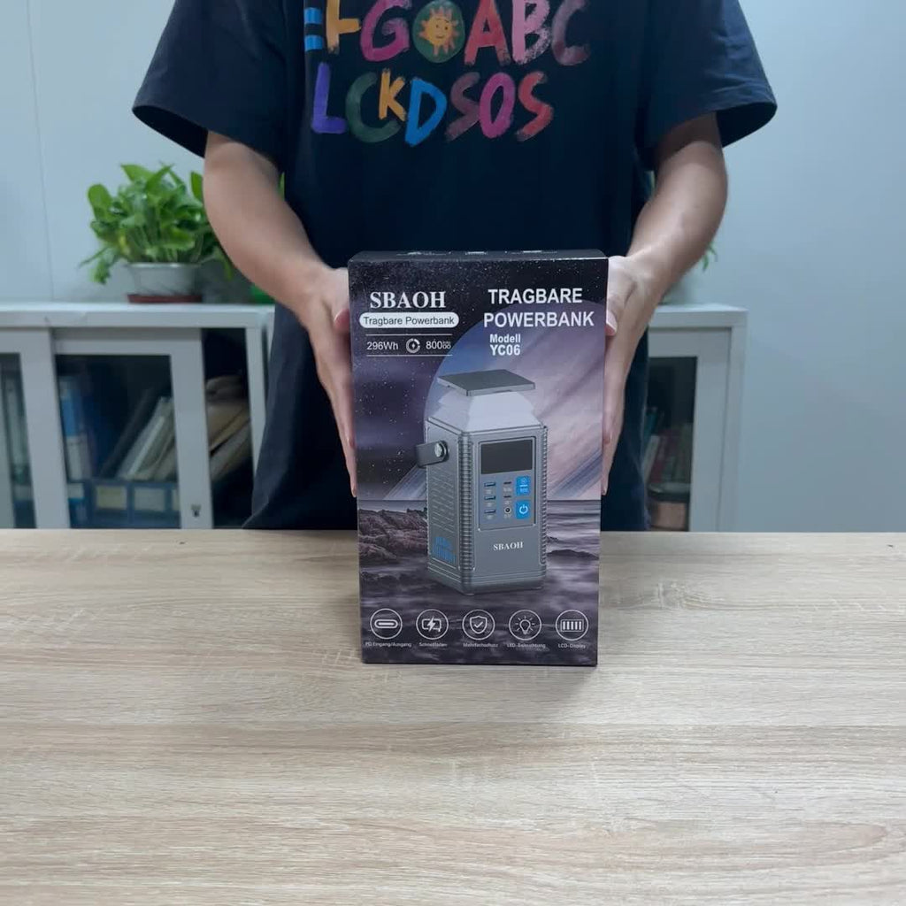 Power bank para carga durante viajes y uso diario | 80000Mah y Ajustable
