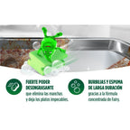 FAIRY Maxi Poder 900 ml Lavavajillas Liquido a Mano pack ahorro 2x450 ml Con Poder Antigrasa, Limpieza Facil Platos, Ollas Y Sartenes Mas Grasientas